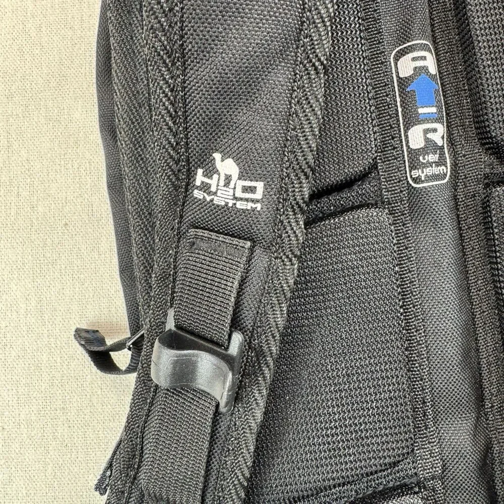 Author Industry H2O Hydration Backpack Black Blue Cycling Hiking Day Pack 18”